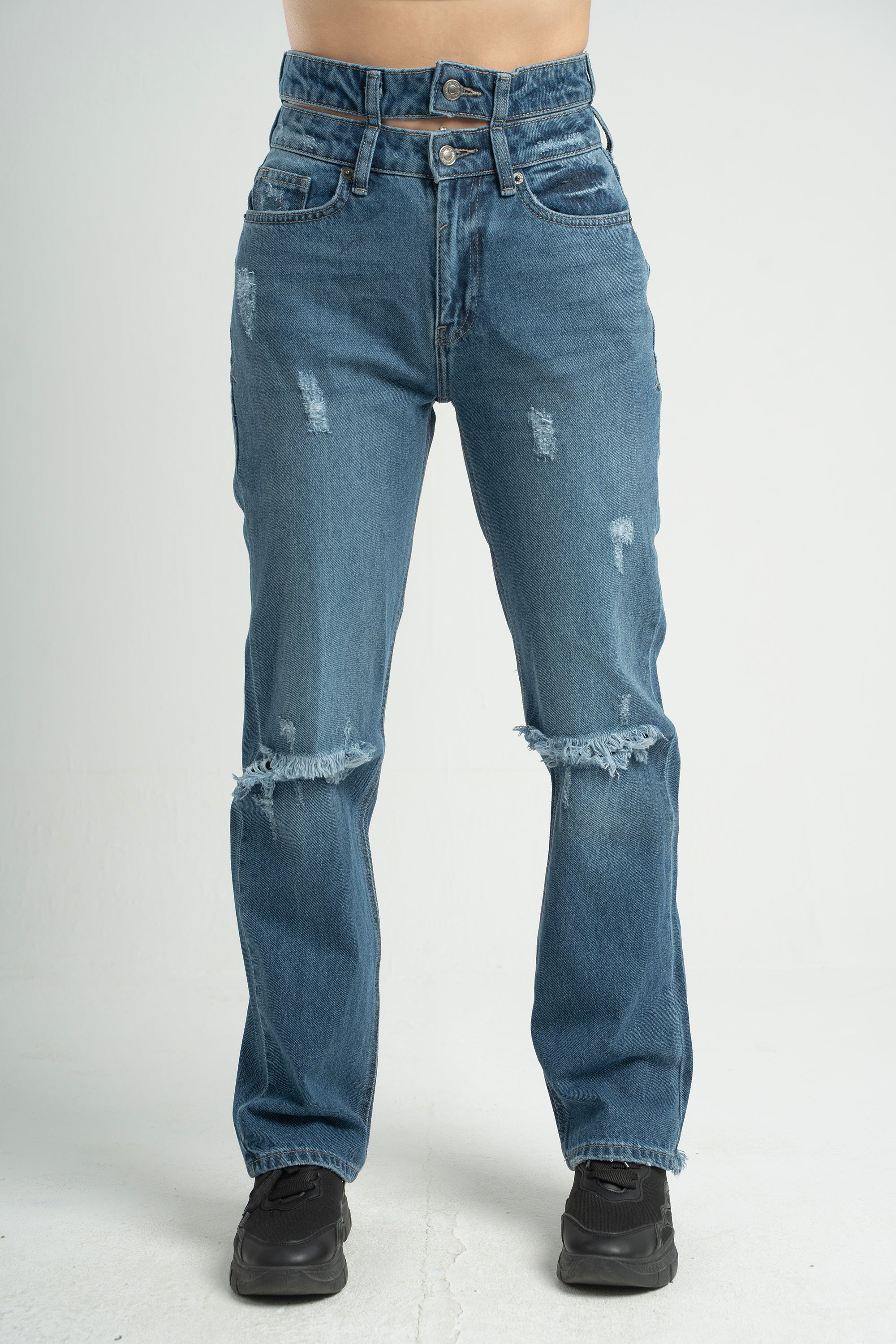 Double Waist Jeans